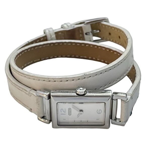 Auth COACH - CA.66.7.14.0624 Unconfirmed White Women's Wrist Watch - Picture 2 of 5